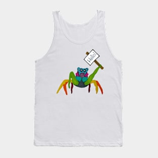 Hello Spider! Tank Top